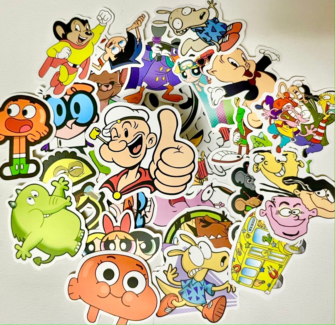 CARTOON NETWORK Stickers Set of Stickers Free Shipping Etsy UK