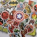 MARVEL stickers, Set of stickers, free shipping, laptop stickers,phone case stickers,marvel movie,marvel theme,movie theme,netflix 