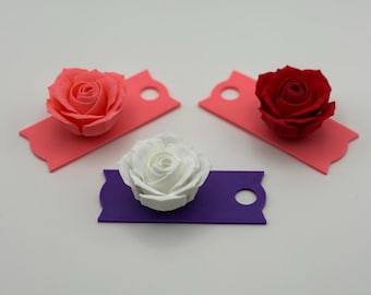 Stanley Cup Pretty Rose Lid Topper