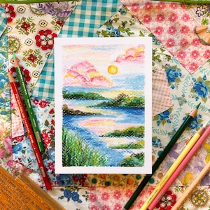 Pastel River | 5x7 Print