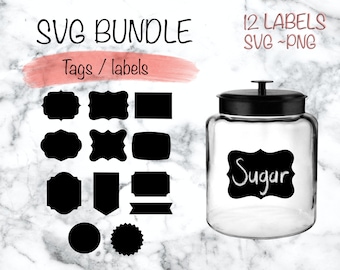 SVG tag bundle - label tags- labels