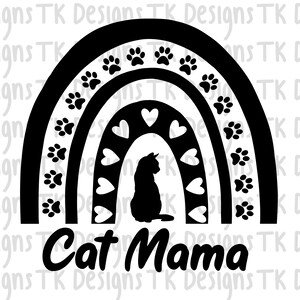 Cat mama png -  svg
