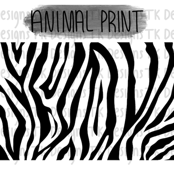 Zebra print -animal print svg