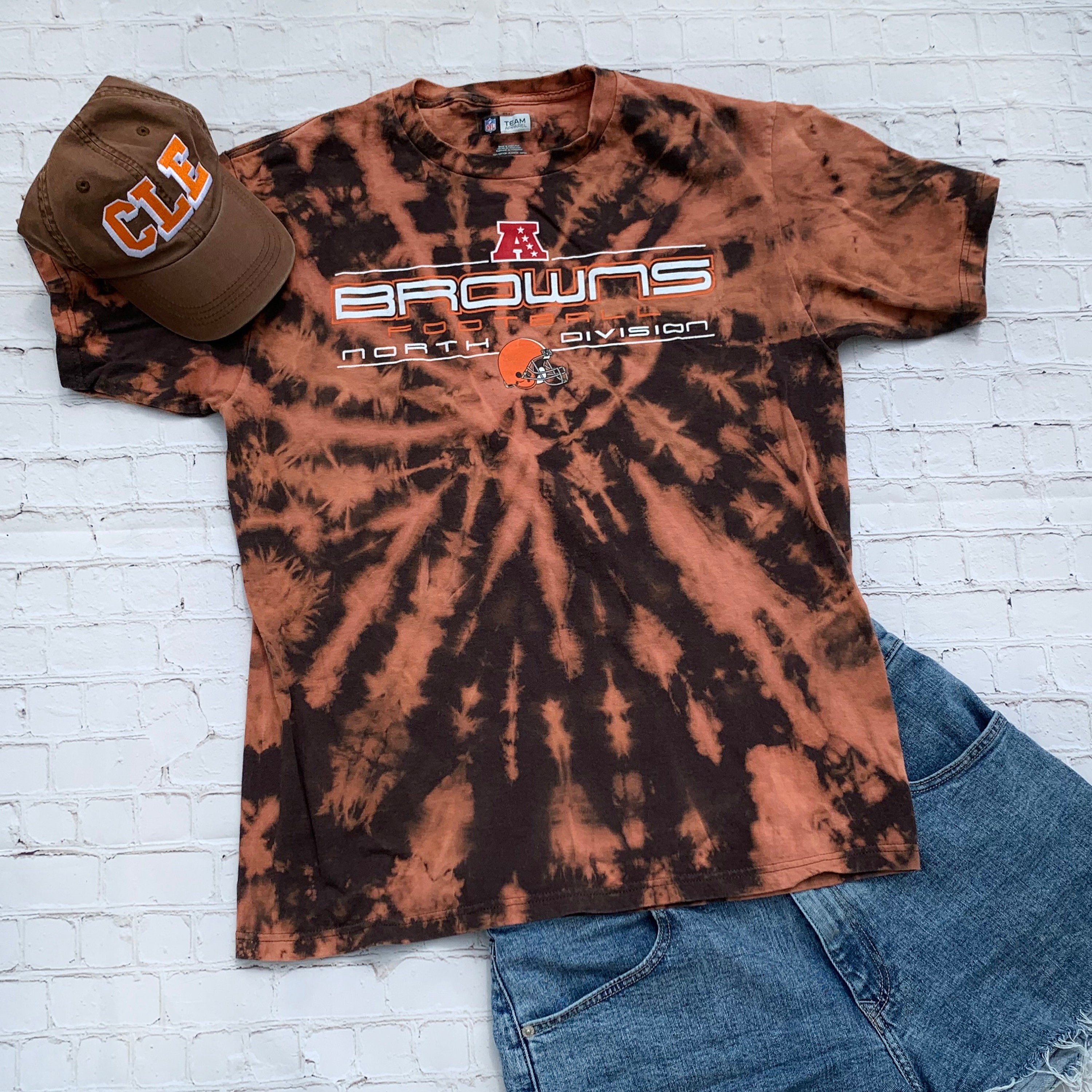 Cleveland Browns AFC Brown Tie-dye 