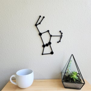 Orion Constellation Wall Art | Zodiac Constellation Sign | Horoscope Art | Zodiac Decor | Astrology Art | 3D Printed Wall Art | Planets