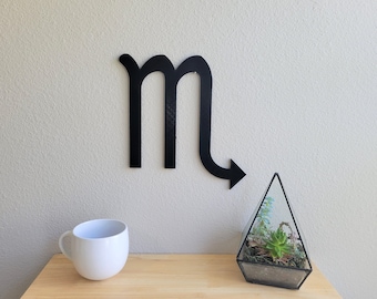 Scorpio Wall Art | Scorpio Sign | Horoscope Art | Zodiac Decor | Astrology Art | 3D Printed Wall Art | October Birthday | November Birthday