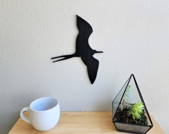 Frigate Wall Art | Iwa Bird Wall Art | Man Of War Bird Decor | Birds Flying Wall Decor | Sea Gull Wall Decor | Frigatebird | Beach Wall Art