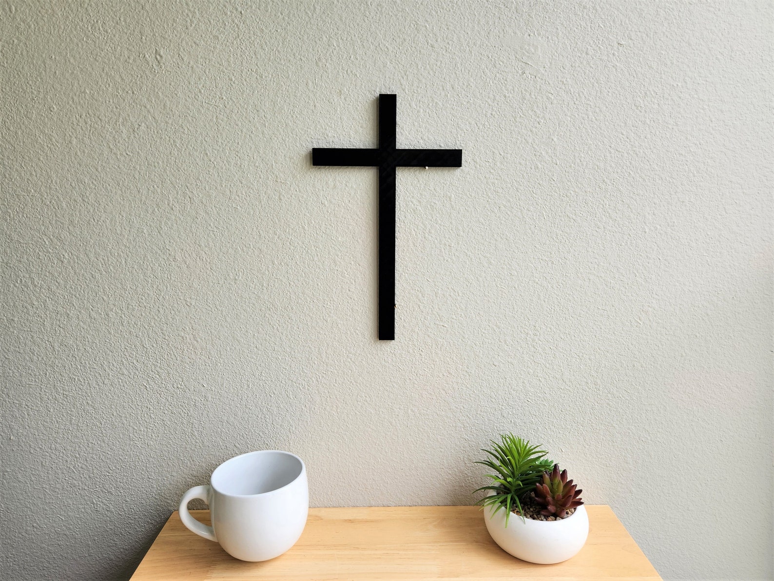 Protestant Inri Cross Wall Art | Cross Decor | Catholic Wall Art | Christian Cross ...