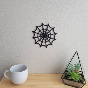 Spider Web Wall Art | Halloween Wall Art | Spider Web Decor | Spooky Wall Art | Halloween Decor | Spooky Art | Wall Decor | Cute Home Decor