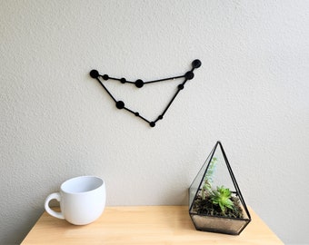 Capricorn Constellation Wall Art | Zodiac Constellation Sign | Horoscope Art | Zodiac Decor | Astrology Art | 3D Printed Wall Art | Planets