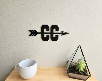 Cross Country Wall Art | Cross County Running Logo Art | XC Wall Art | CC Wall Art | Athletic Wall Art | Running Wall Decor | Sports Decor