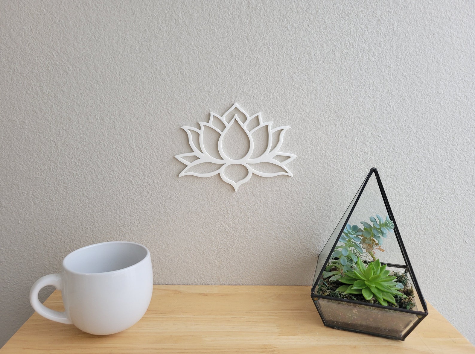 Lotus Wall Art Lotus Flower 3D Printed Lotus Cute Home Decor Cute Home ...