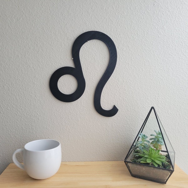 Leo Zodiac Wall Art Etsy