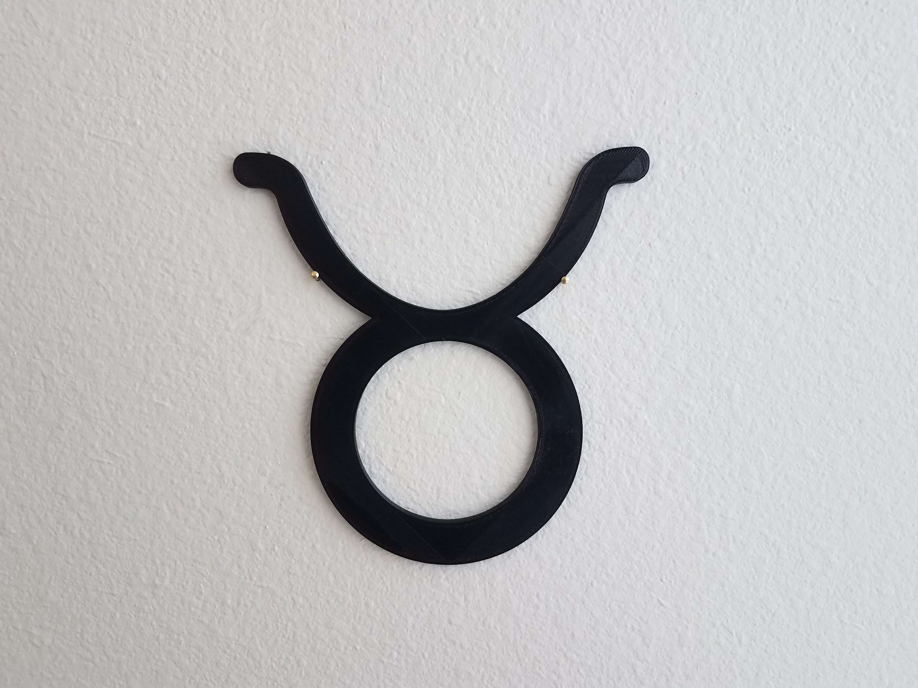 Taurus Wall Art Taurus Decor Zodiac Sign Horoscope Art Etsy