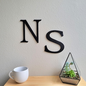 Initials Wall Art | Personalized Initials | Custom Name Sign | Personalized Art Work | Custom Sign | Personalized Sign Gift | Name Sign Art