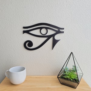 Eye of Ra | Hollow Eye |  Eye of Horus | Egyptian Eye | Eye or Ra Wall Art | Eye of Horus Wall Art | Egyptian Decor | Egyptian Wall Art