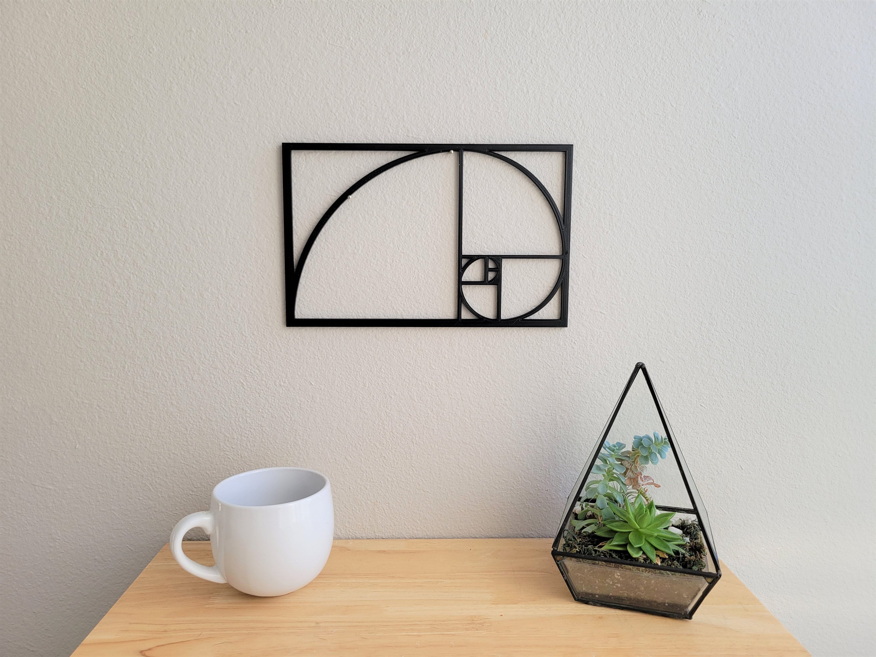 Golden Ratio Wall Art Golden Ratio Decor Fibonacci Number | Etsy
