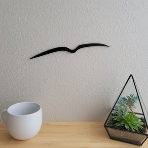 Seagull Wall Art | Birds Flying Wall Decor | Seagull Wall Decor | Minimalist Seagull | Beach Decor | Beach Wall Art | Beachy |3D Printed Art