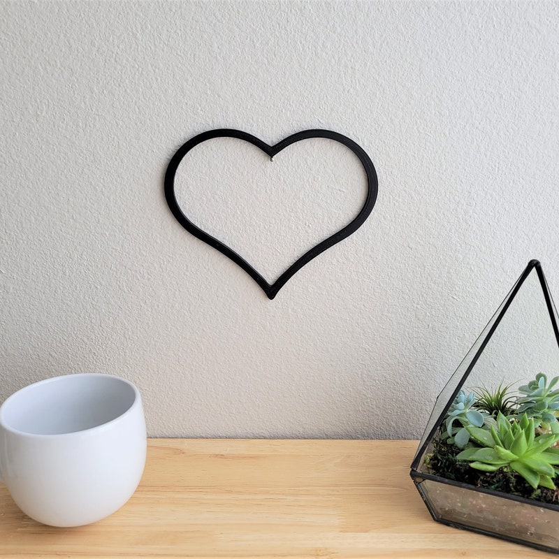 Heart Wall Art - Etsy