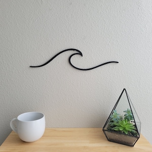 Décoration murale vague | Décoration vague océan | Art mural océan | Décoration d'intérieur nautique | Signes nautiques | Art mural nautique | Décoration d'intérieur | Impression 3D