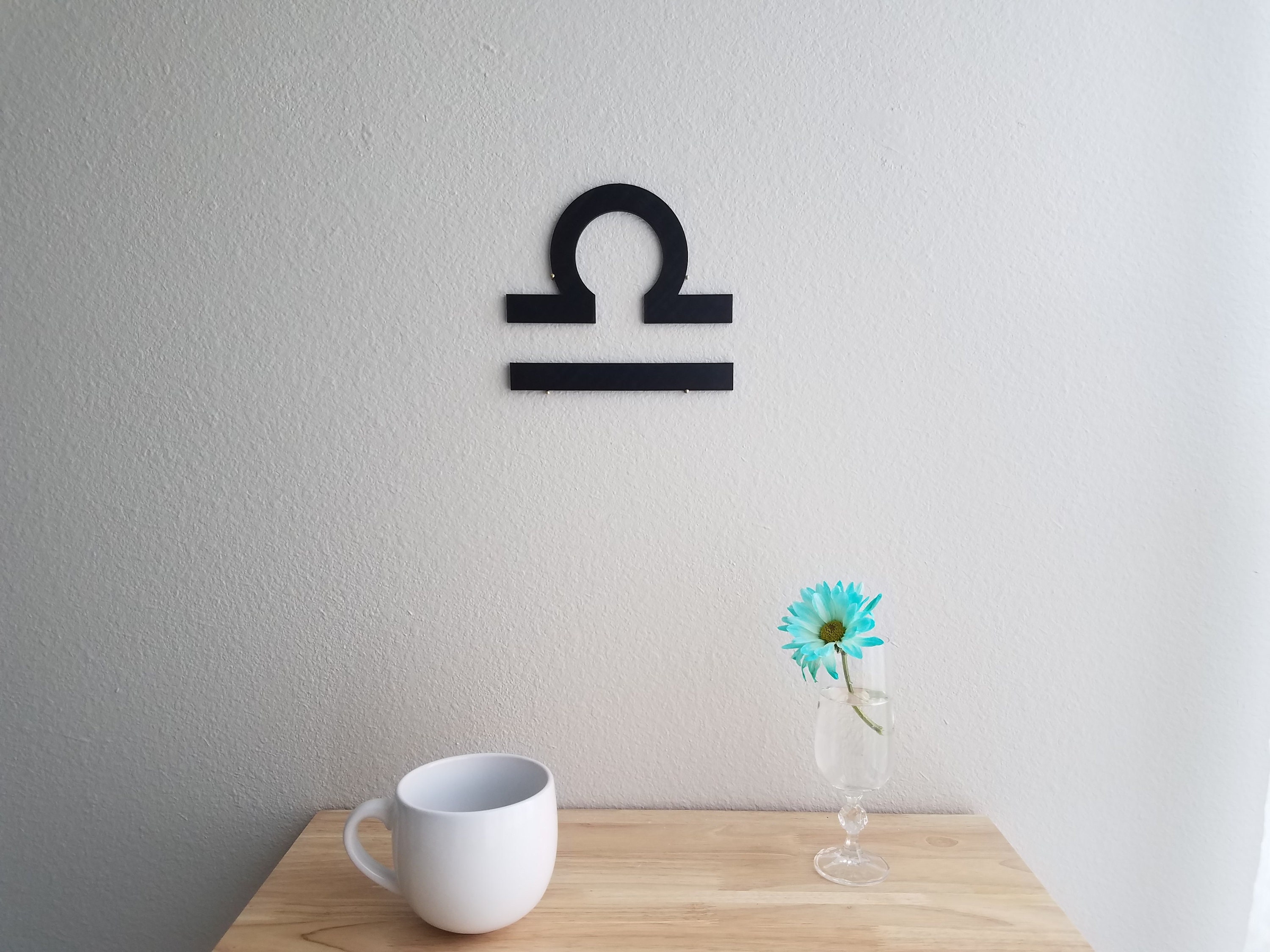 Libra Wall Art Libra Decor Zodiac Sign Horoscope Art Etsy