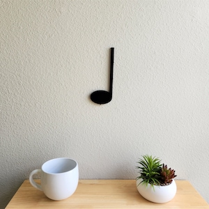 Quarter  Note Decor | Crochet Note Wall Art | Quaver | Musical Notes Wall Art | Musical Notes Decor | Music Art | Bass Clef | Treble Clef