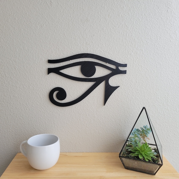 Eye of Ra | Eye of Horus | Egyptian Eye | Eye or Ra Wall Art | Eye of Horus Wall At | Egyptian Decor | Egyptian Wall Art | 3D Printed Decor