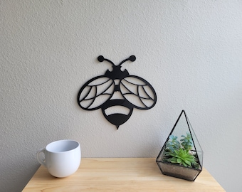 Bee Wall Art | Honey Bee Wall Art | Bumble Bee Wall Art | Cute Bee Art | Bee Decor | Cute Bee Art | Cute Home Decor | Honeycomb Wall Art