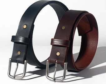 Classic Leather Belt, Gift for Dad, Gift for him, Fathers day gift from son, Personalized Leather Belt