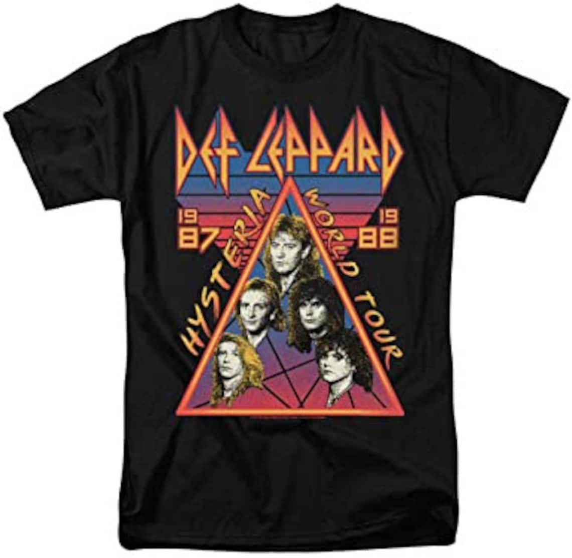 Def Leppard Hysteria Tour 80s Rock Music TShirt Etsy Def Leppard Hysteria Tour 80s Rock Music TShirt Etsy