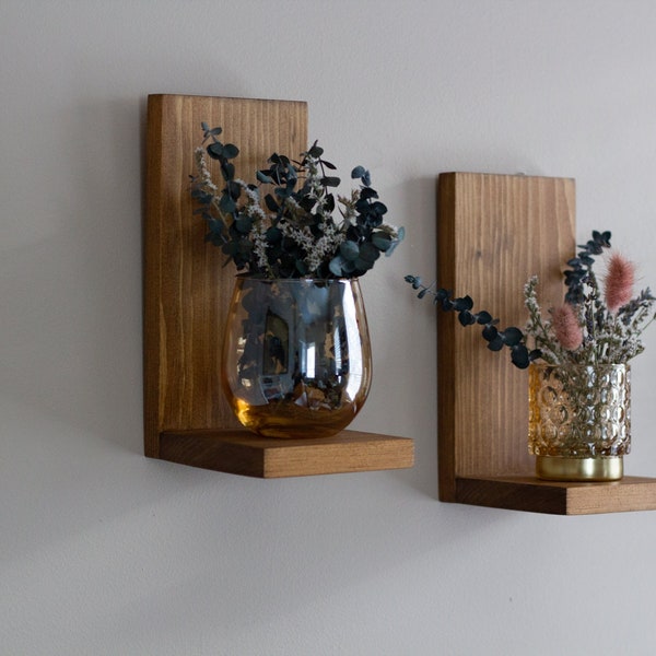 Small Wall Hanging Shelf | Small Plant Shelf