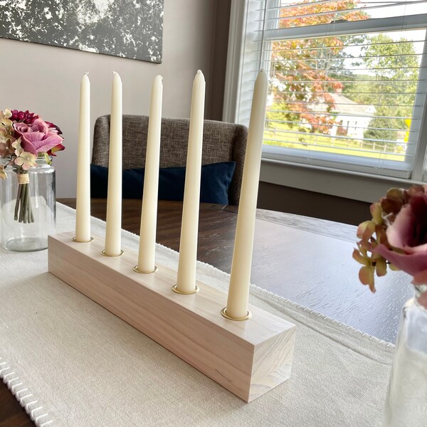 Candle Centerpieces for Dining Table - Etsy
