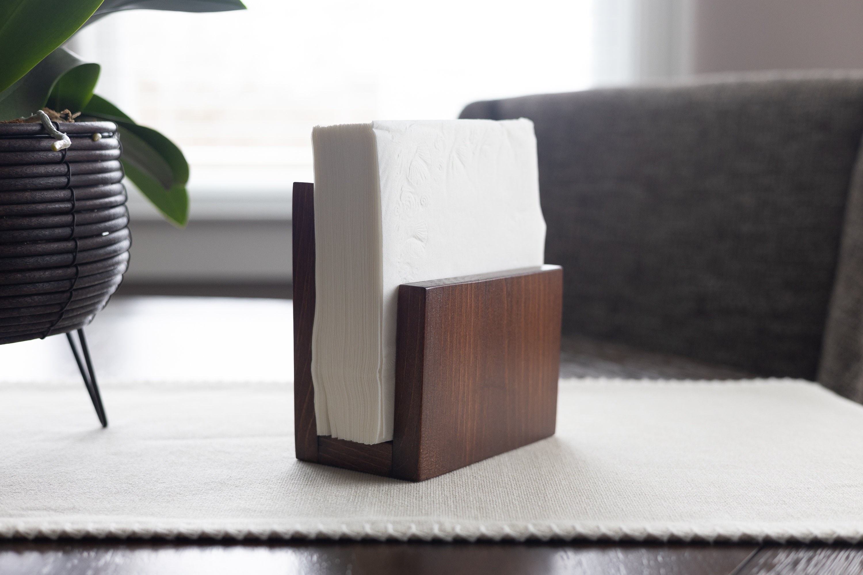 Wooden Napkin Holder Australia