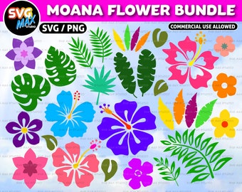 Moana Flowers Etsy Moana Flowers Etsy