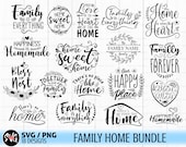 Family sign svg bundle, farmhouse sign svg, farmhouse quotes svg, home sweet home svg, welcome home svg, welcome sign svg, family svg