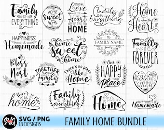 Family sign svg bundle, farmhouse sign svg, farmhouse quotes svg, home sweet home svg, welcome home svg, welcome sign svg, family svg
