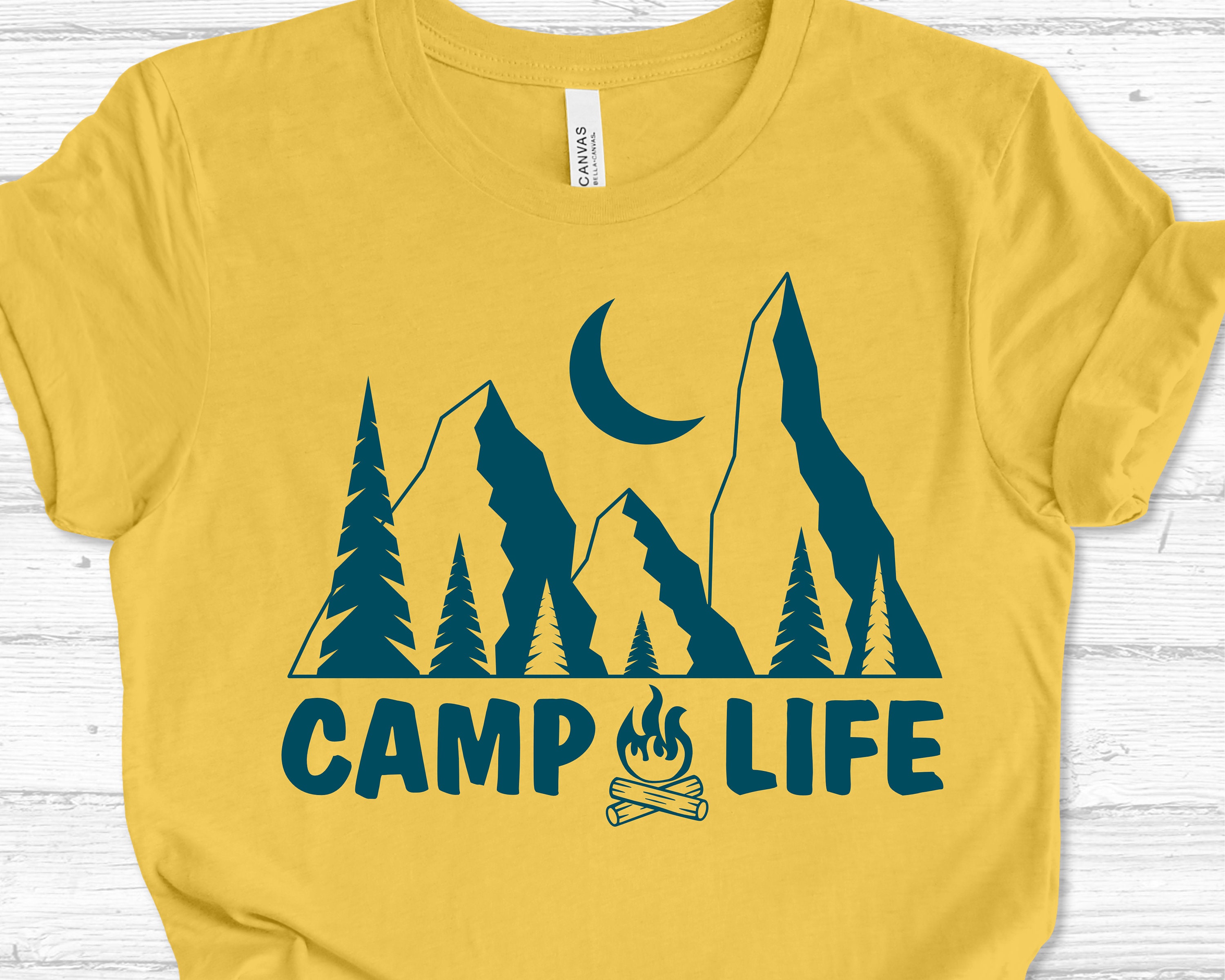 Camp Life Svg Png Camping Shirt Svg Camping Svg Campfire Etsy