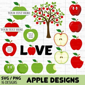 Apple svg bundle, teacher svg, school svg, teacher life svg, apple clipart, split monogram svg, cut file for Cricut Silhouette