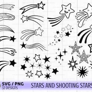 Ster-svg, vallende ster-svg, ruimte-svg, wetenschap-svg, sparkle-svg, nachtelijke hemel-svg