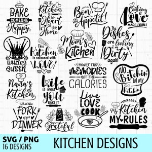 funny kitchen svg bundle, kitchen sign svg, kitchen towel svg, cooking svg, kitchen quotes svg, potholder svg, files for cricut