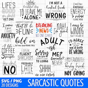 Sarkastisches svg bündel, lustiges svg, freches svg, lustiger Spruch svg, gemeines svg, humorvolles svg, scherzendes svg,