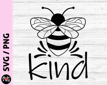 be kind svg, bee kind svg, metal health svg, kindness svg,  inspirational svg, motivational svg, bee quote svg, cut file for Cricut