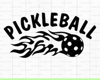 pickleball svg, png, pickleball shirt svg, pickleball clipart svg, sport svg, cut files for Cricut, Silhouette