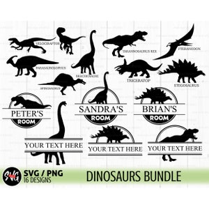 Dinosaur svg bundle, png, dinosaur monogram svg, t-rex svg, cute dinosaurs svg, dinosaur clipart, dino svg, cut files