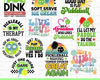 pickleball svg, png, bundle, pickleball shirt svg, funny pickelball svg, pickleball paddles, pickleball gift, pickelball cut files