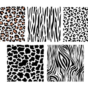 Animal Print Svg Png Cheetah Print Svg Leopard Print Svg - Etsy
