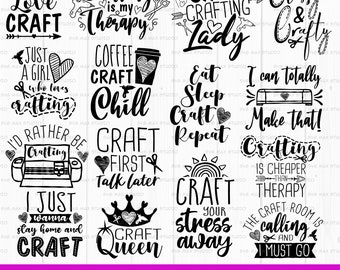 crafty svg bundle, craft svg, crafting svg, funny crafting shirt svg, craft room svg, sewing svg, quilt svg, vinyl svg, cut File cricut