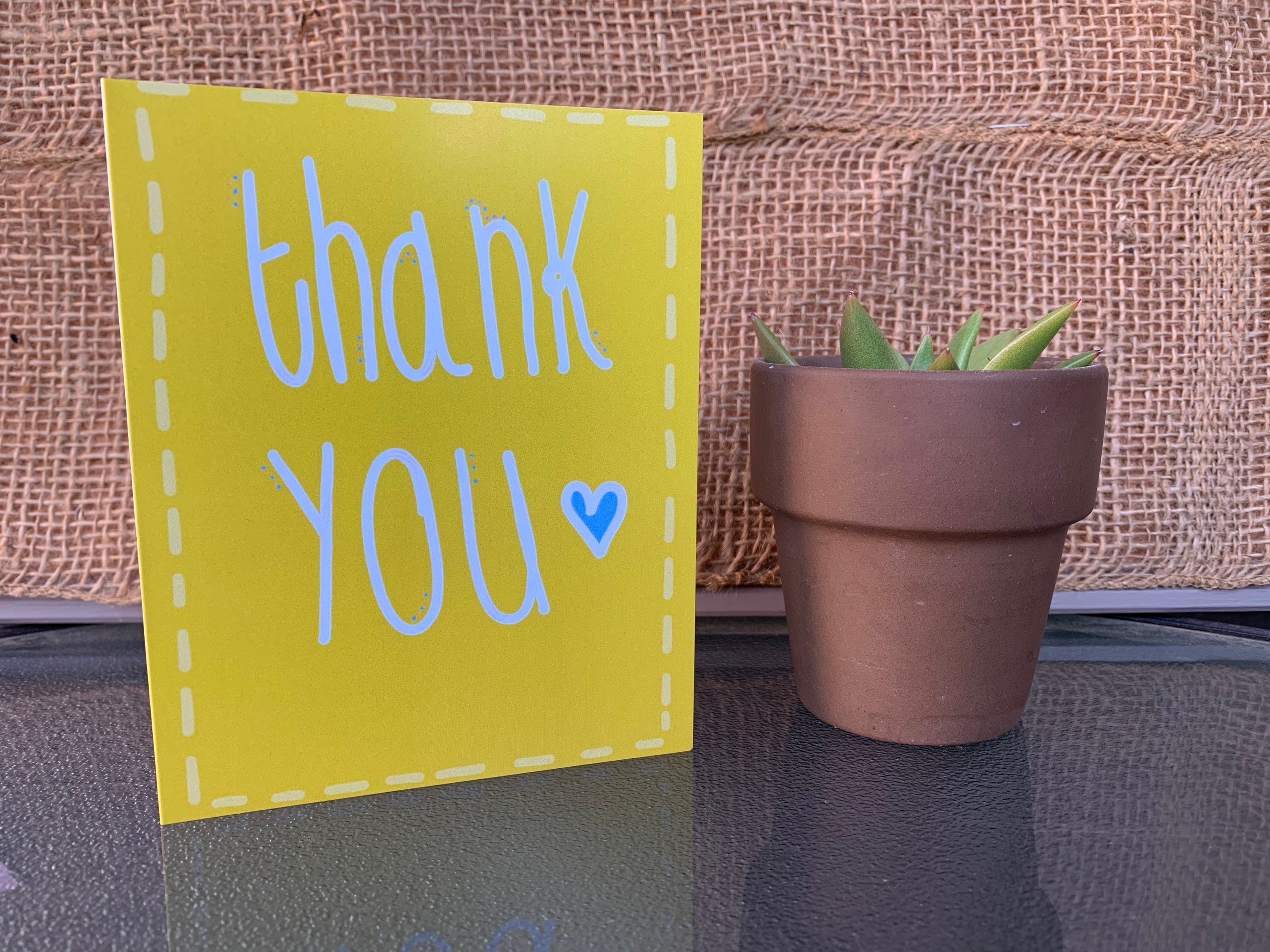 Thank you card set thank you card box thank you cards Etsy