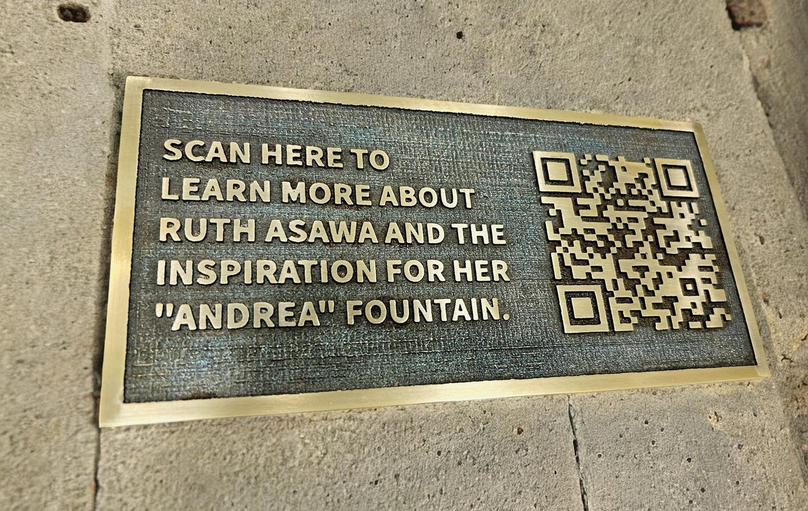 Code Save Plaque Custom Cast Brass QR Code Plaque – Wifi Sign, Outdoor Signage - Etsy