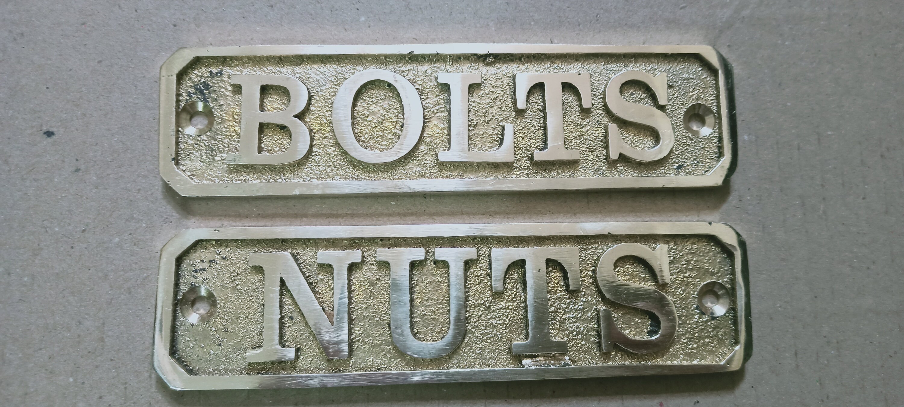 Custom Cast Brass Door Signs & Plaques Custom Language Etsy Canada